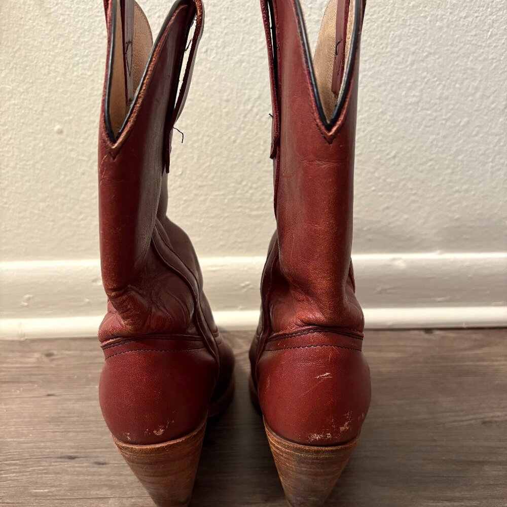 FRYE Heeled Cowgirl Boots